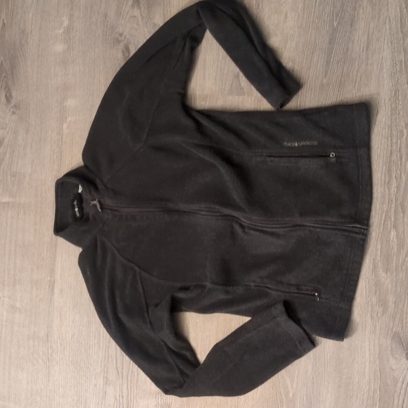 Black diamond gray fleece jacket size medium - Picture 1 of 5